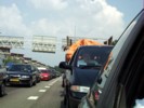 De Vries in de file.JPG